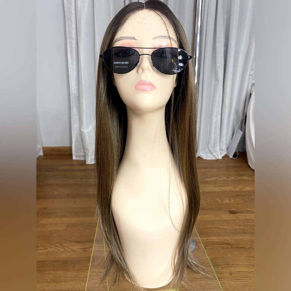 New! Elizabeth & James Black frame Sunglasses
